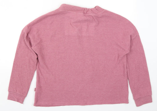 Primark Womens Pink Solid  Top Pyjama Top Size 10