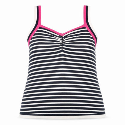 Womens UK Size 14 Lakeland Blue Basic Tank