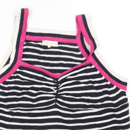 Womens UK Size 14 Lakeland Blue Basic Tank