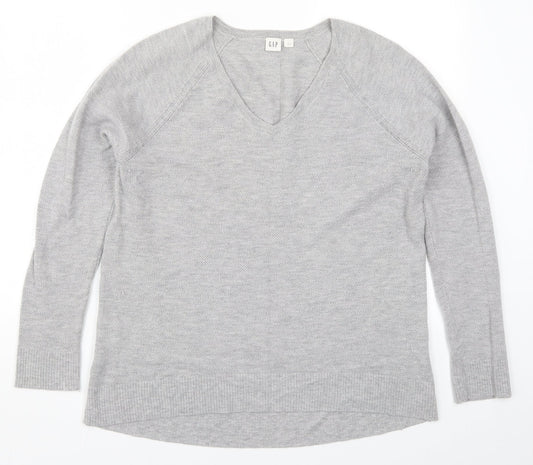 Gap Womens Grey  Knit Pullover Jumper Size L