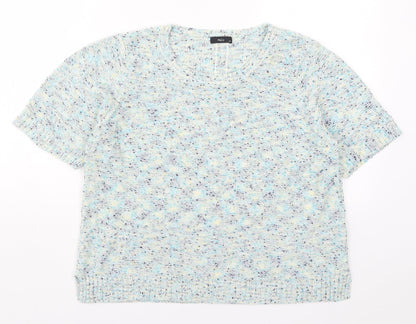 Womens UK Size 18 M&Co Blue Pullover Jumper
