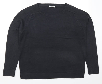 Womens UK Size 14 Preworn Grey Pullover Jumper