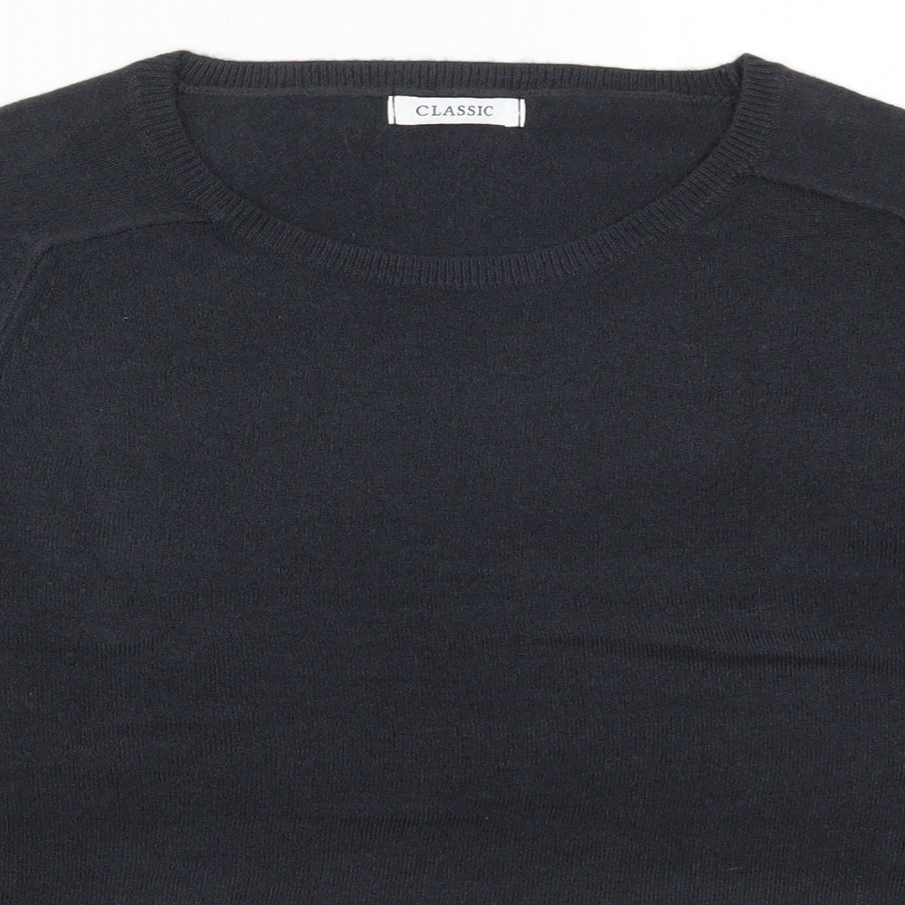 Womens UK Size 14 Preworn Grey Pullover Jumper