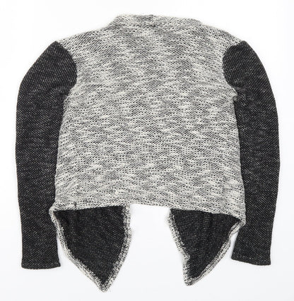 Womens UK Size 8 Mandi Grey Cardigan Jumper