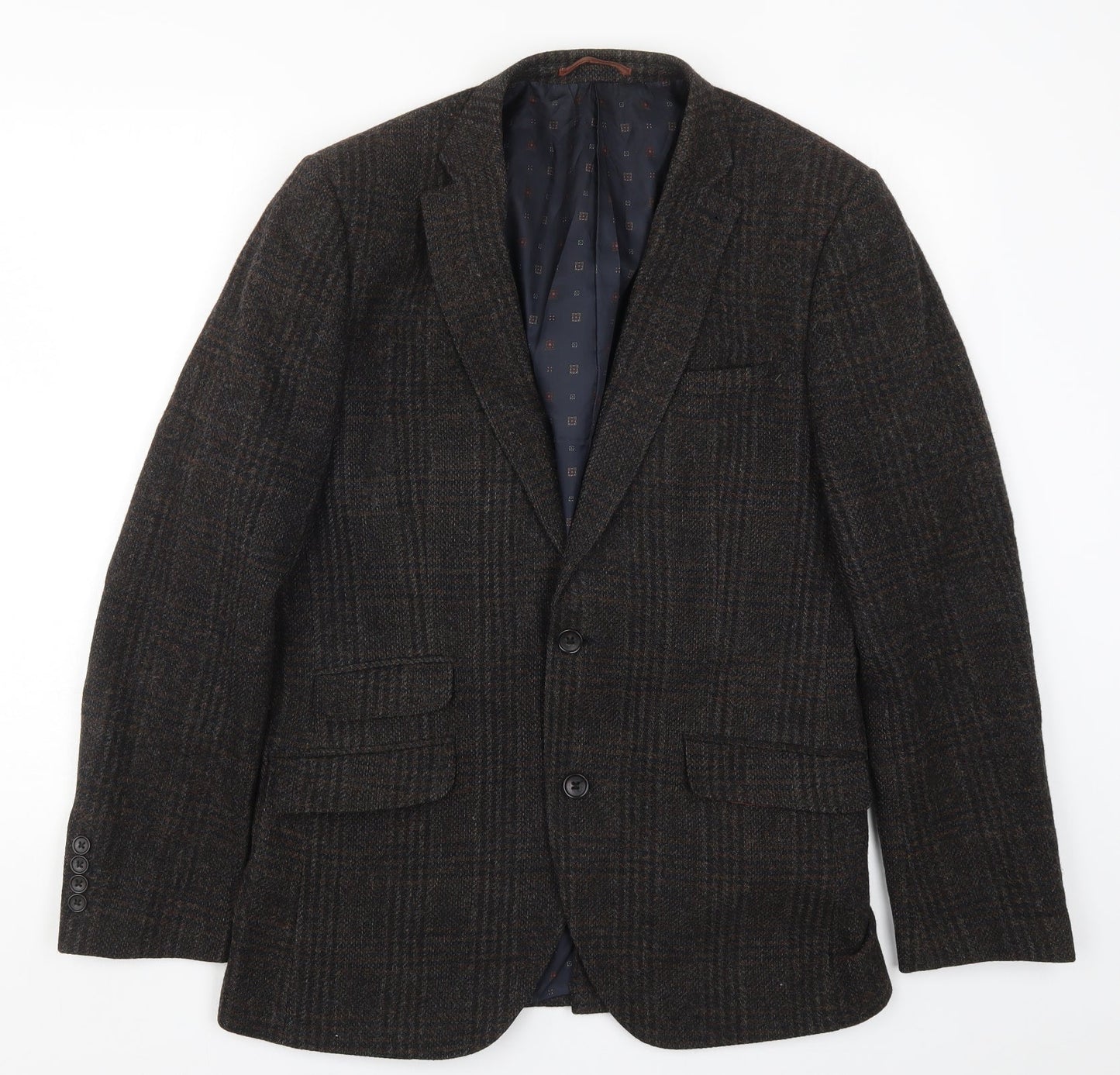 Mens UK Size 40 NEXT Regular Brown Suit Jacket