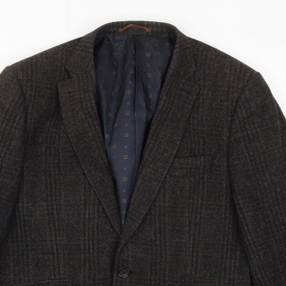 Mens UK Size 40 NEXT Regular Brown Suit Jacket