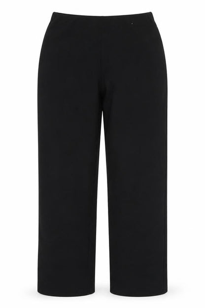Womens UK Size 12 George Regular Fit  Black Trousers