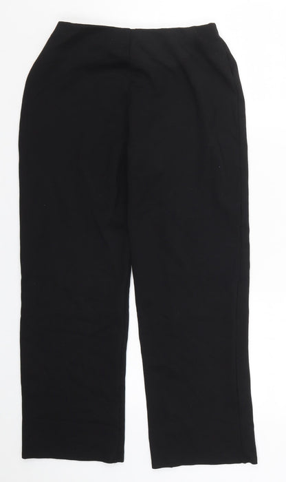 George Womens Black   Trousers  Size 12 L25 in