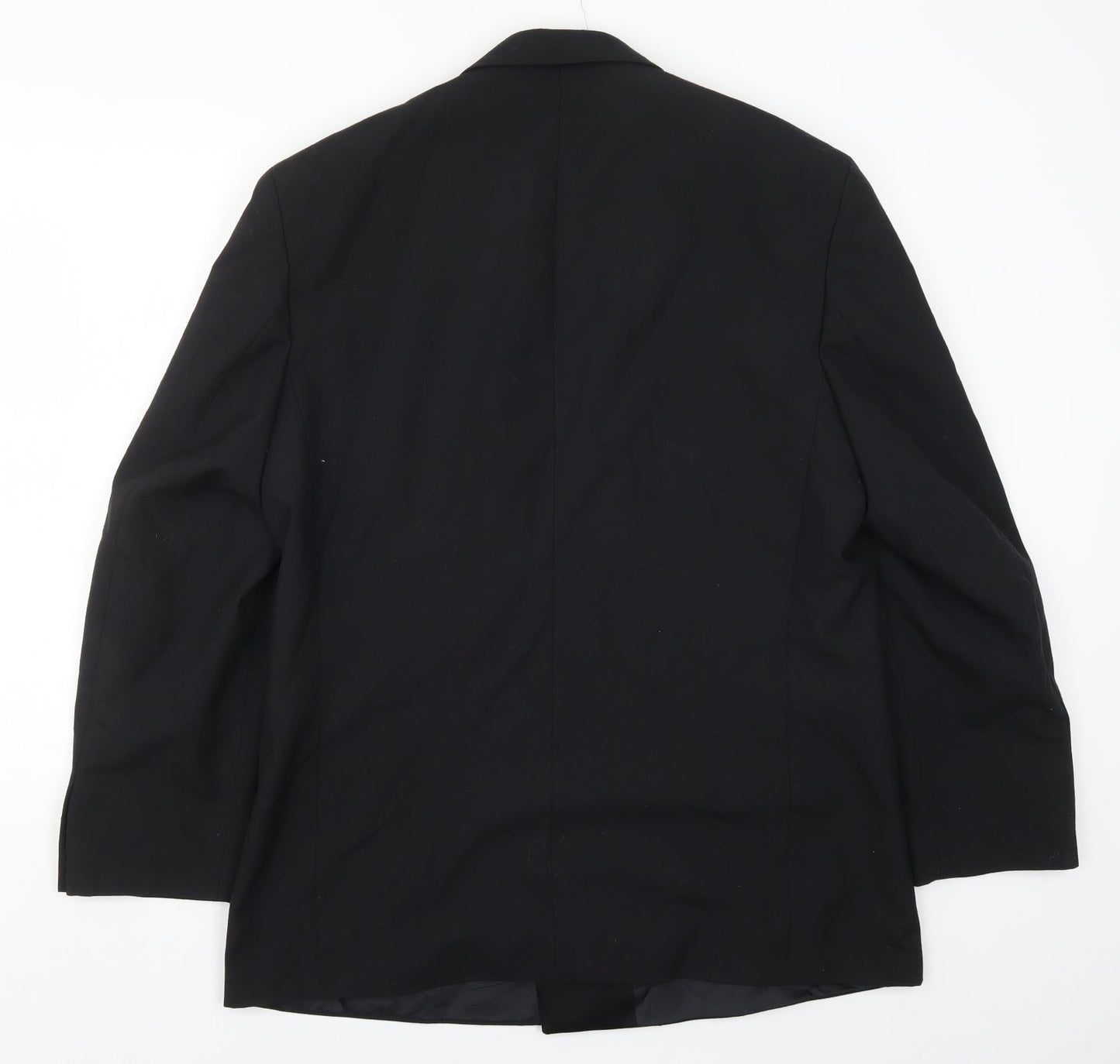 Mens UK Size 42 Preworn Regular Black Suit Jacket