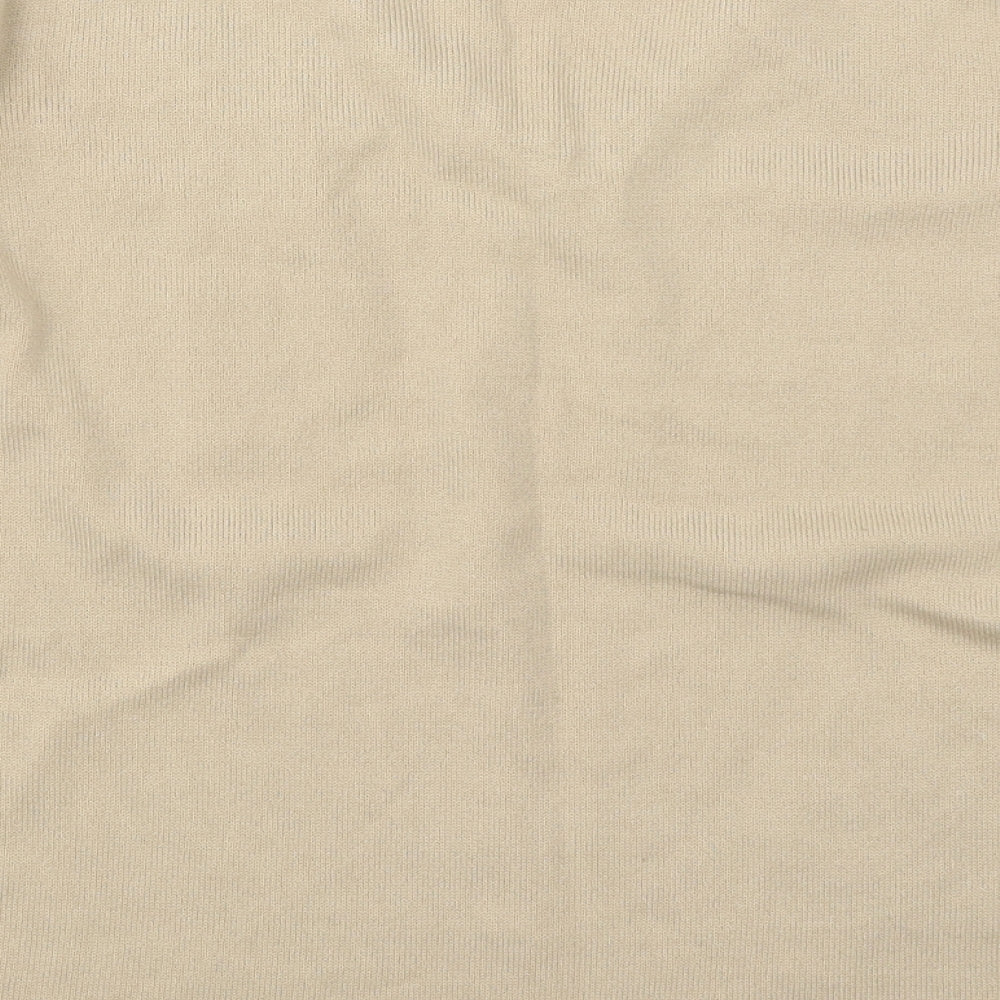 Womens UK Size M Fay Louise Beige Pullover Jumper
