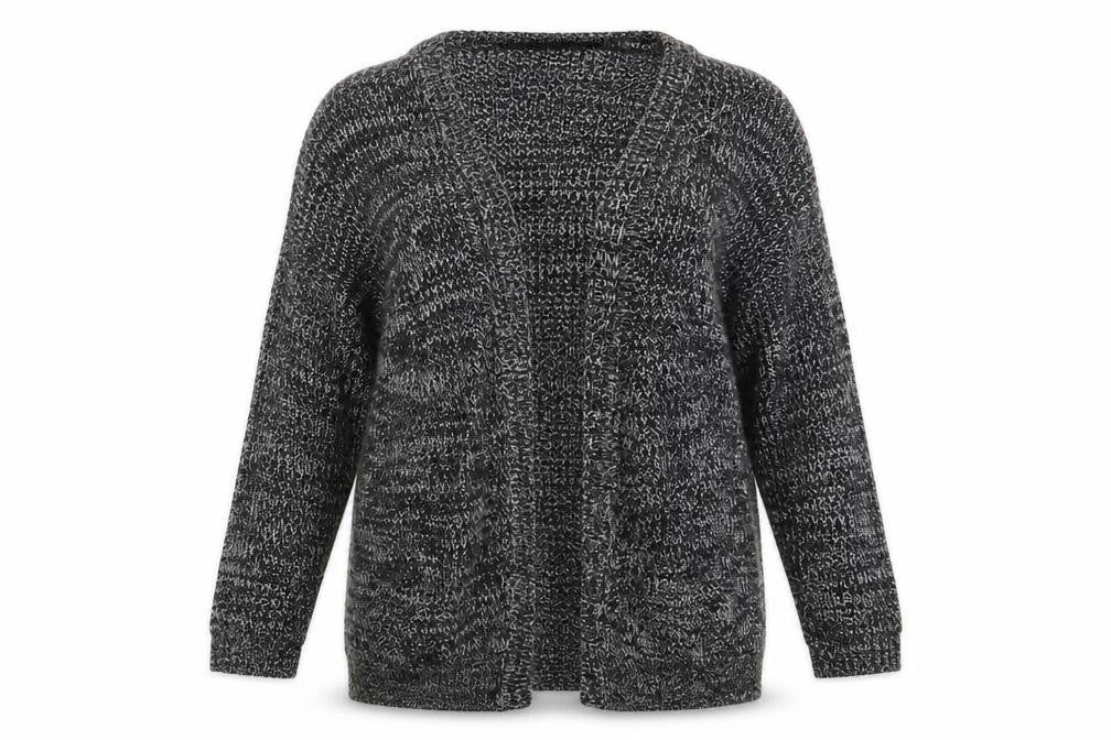 Womens UK Size 16 Select Black Wrap Jumper