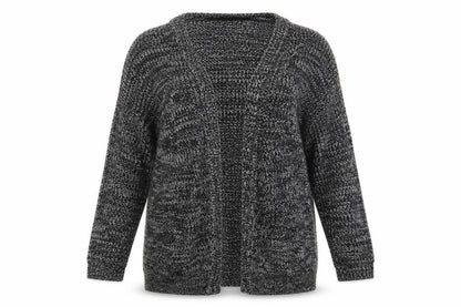 Womens UK Size 16 Select Black Wrap Jumper