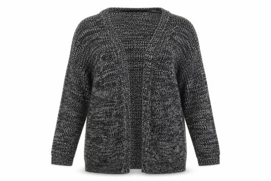 Womens UK Size 16 Select Black Wrap Jumper