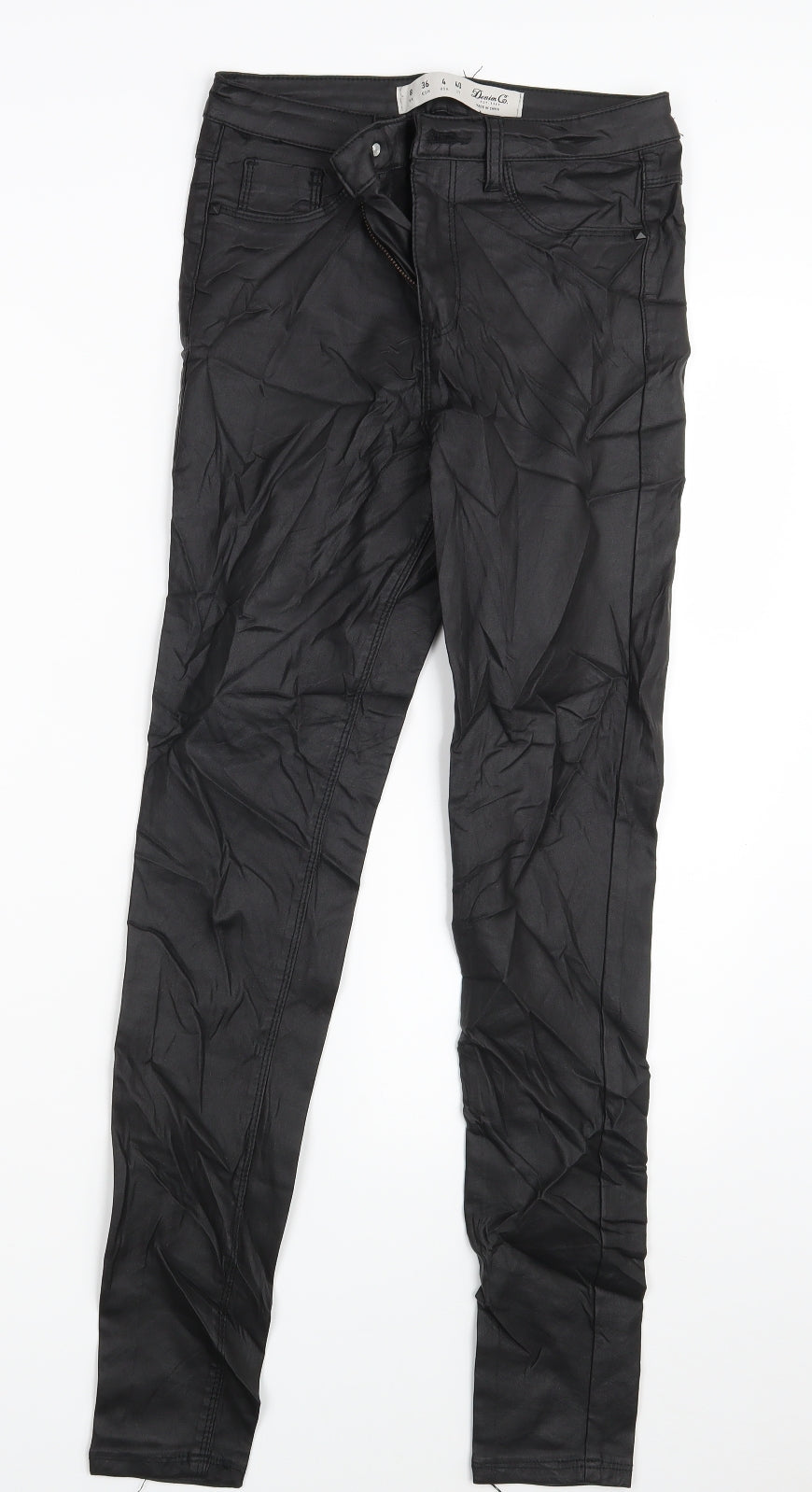 Womens UK Size 8 DENIM CO.  Jegging Black Leggings