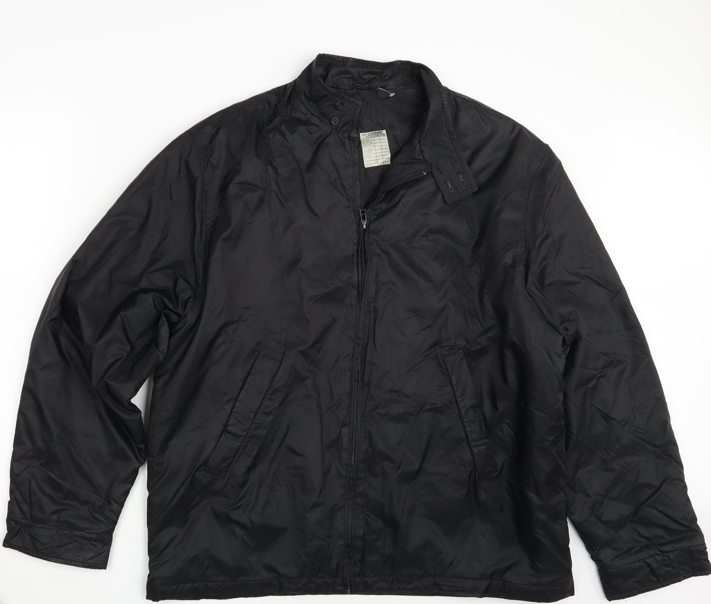 Mens UK Size One Size Preworn Black Jacket