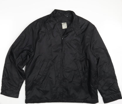 Mens UK Size One Size Preworn Black Jacket