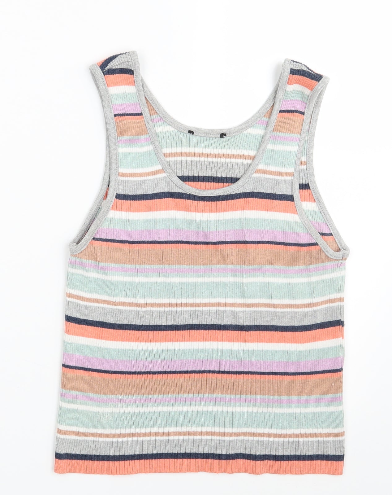 Womens UK Size M New Look Multicoloured Camisole Tank