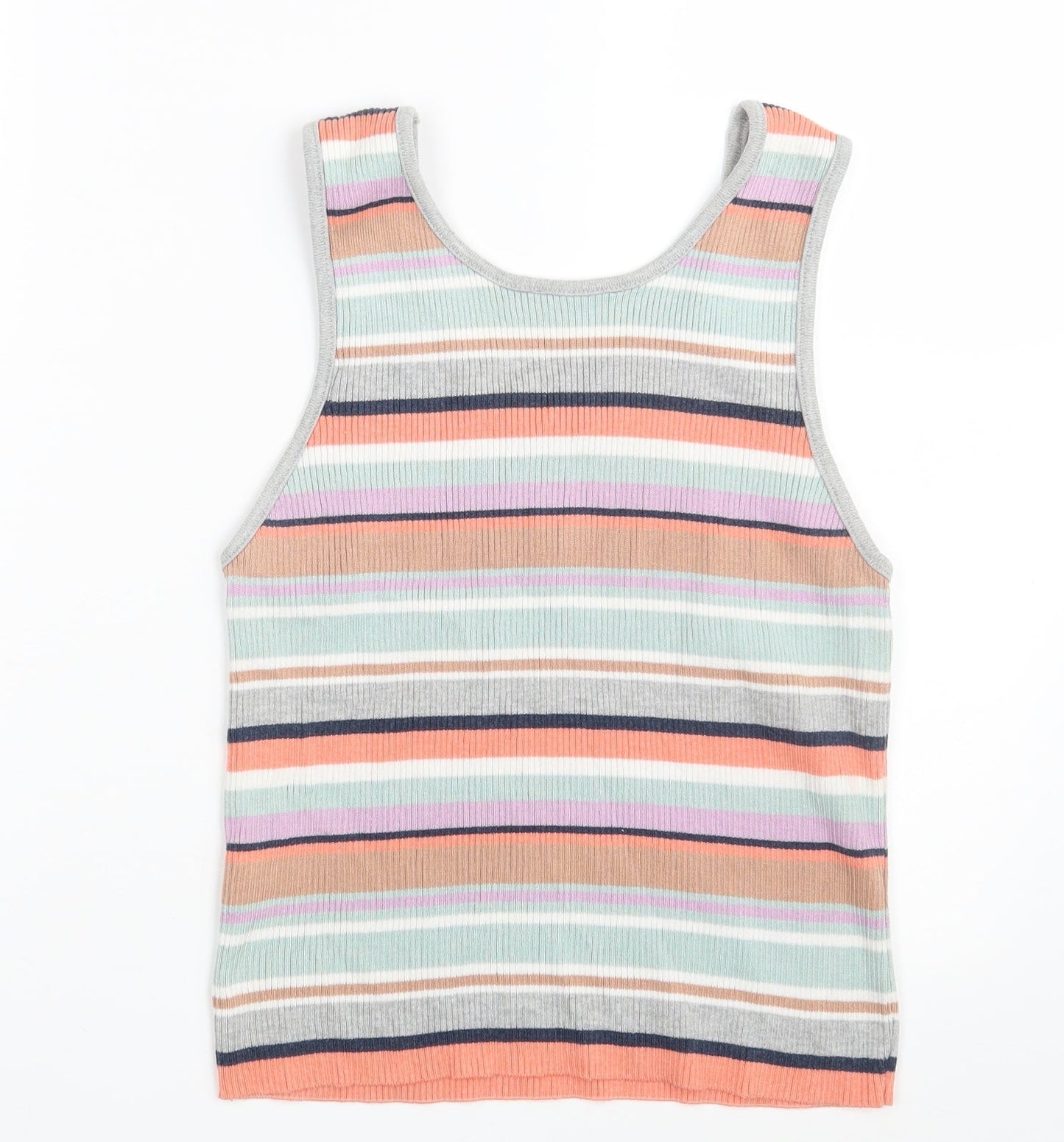 Womens UK Size M New Look Multicoloured Camisole Tank