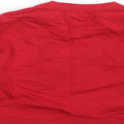 Top Class Boys Red   Pullover Sweatshirt Size 3-4 Years