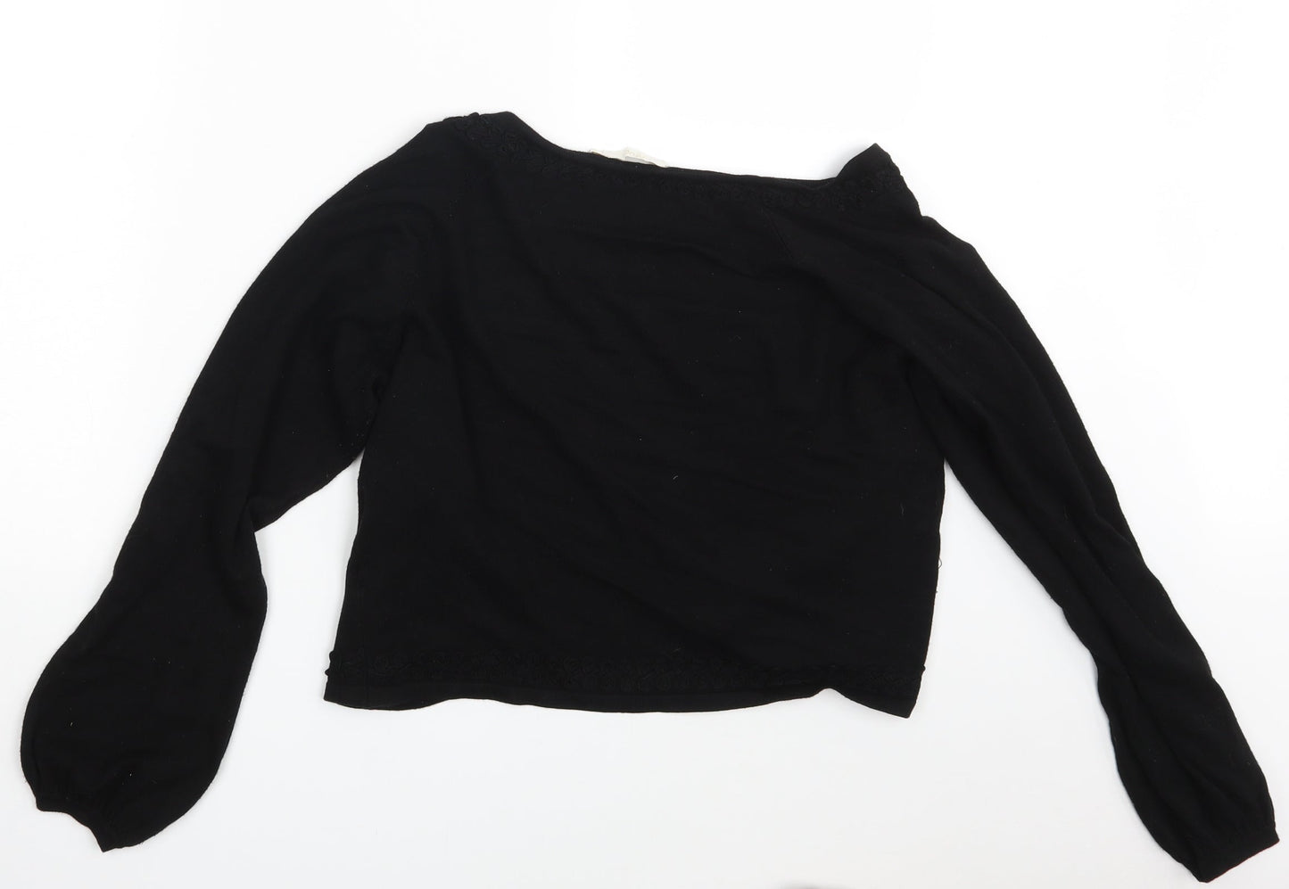 Sirup Womens Black   Cardigan Jumper Size L