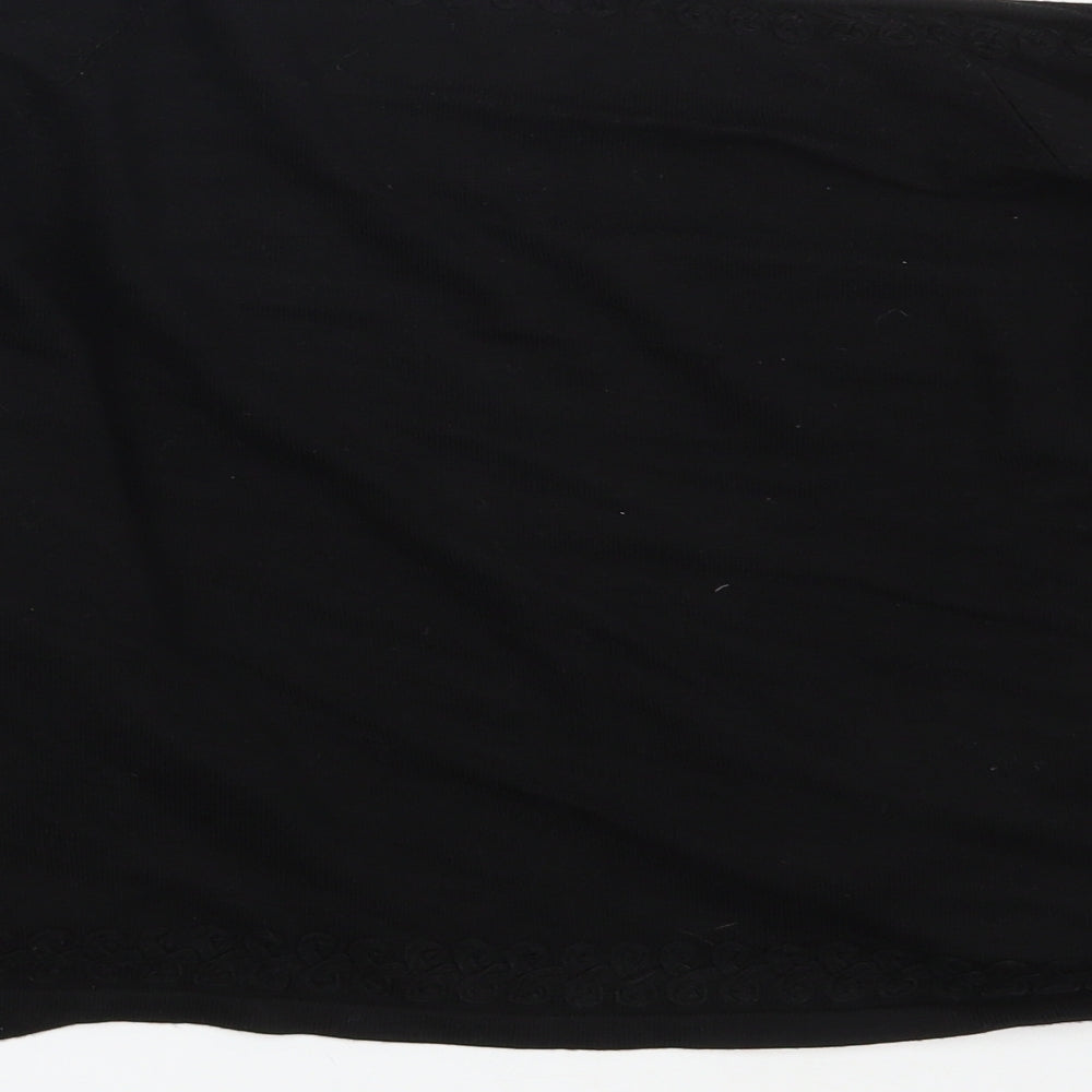 Sirup Womens Black   Cardigan Jumper Size L