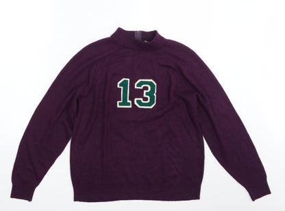 Designers Originals Womens Purple   Pullover Jumper Size M