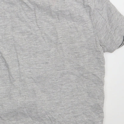 Matalan Girls Grey   Basic T-Shirt Size 5 Years