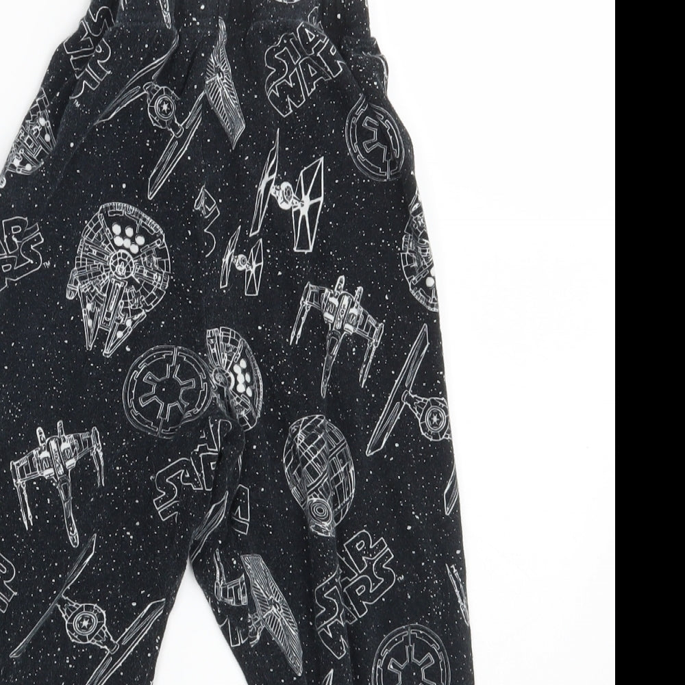 Matalan Boys Black   Sweatpants Trousers Size 9 Months - Inside Leg 19 Inches