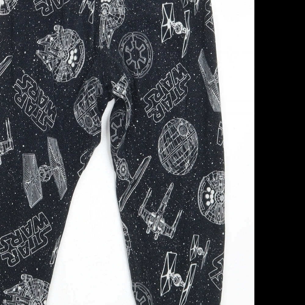 Matalan Boys Black   Sweatpants Trousers Size 9 Months - Inside Leg 19 Inches