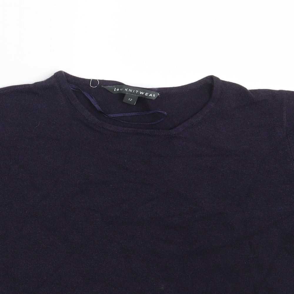 Womens UK Size 12 Bonmarché Blue Pullover Jumper