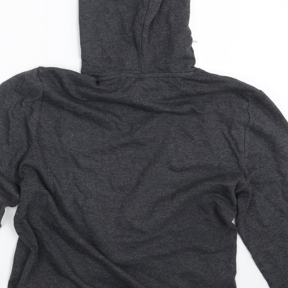 Mens UK Size S ASOS Grey Pullover Hoodie