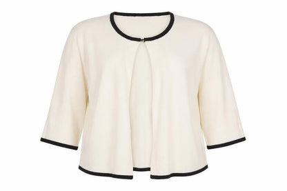 Classics Womens Ivory   Cardigan Jumper Size 14