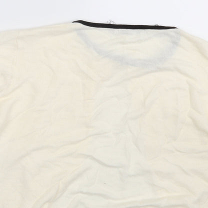 Classic Womens Ivory   Cardigan Jumper Size 14