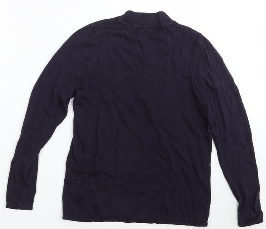 Womens UK Size 12 Bonmarché Blue Pullover Jumper