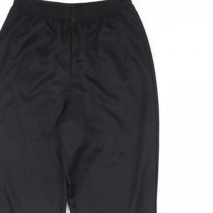 Womens UK Size 16 Preworn Regular Fit  Black Trousers