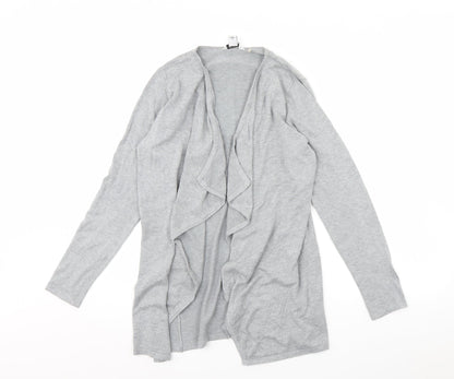 miso essentials Womens Grey   Cardigan Jumper Size 8