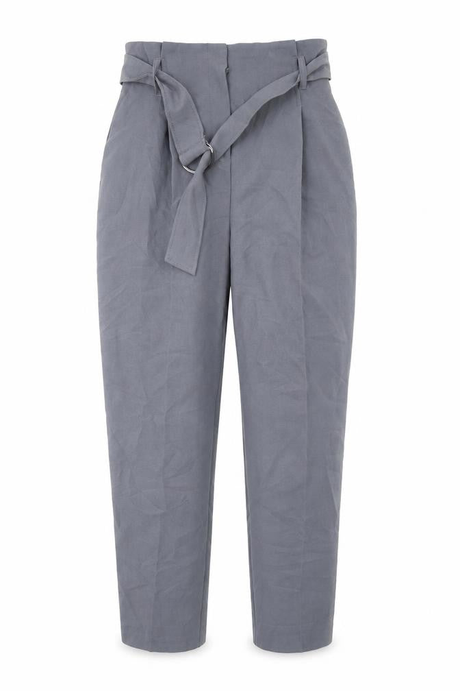 Womens UK Size 4 Topshop Regular Fit  Grey Trousers