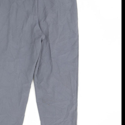 Womens UK Size 4 Topshop Regular Fit  Grey Trousers