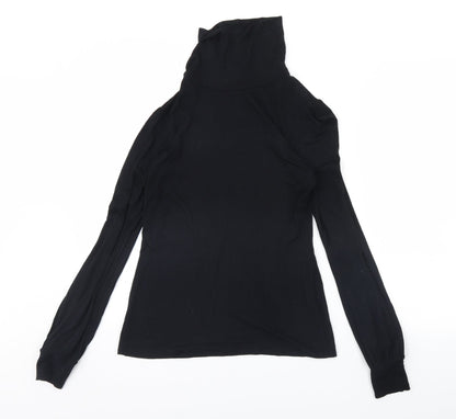 George Womens Black   Basic Blouse Size 10