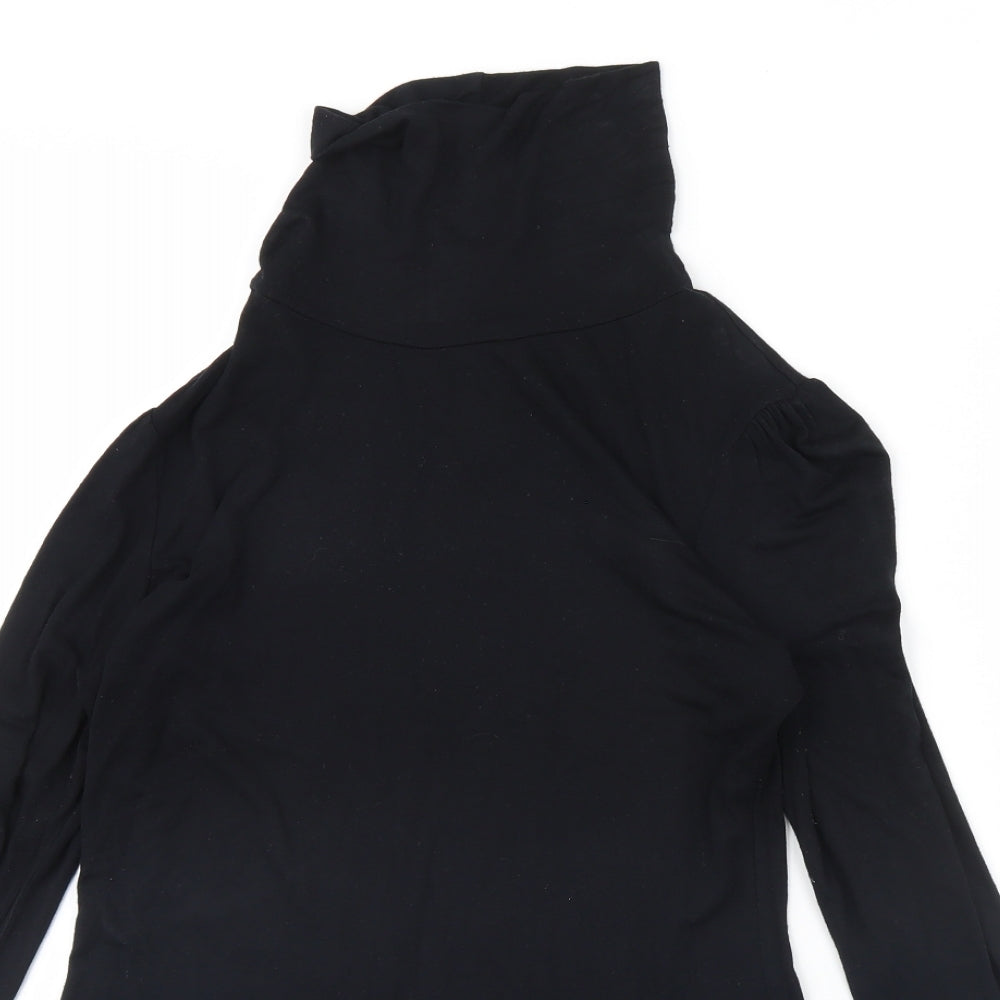 George Womens Black   Basic Blouse Size 10