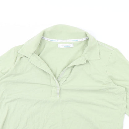 Artigano Womens Green   Basic Blouse Size 14