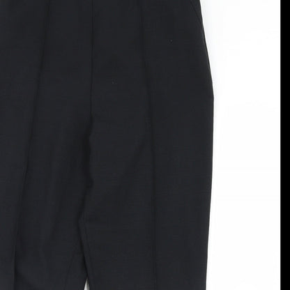 Womens UK Size 18 M&s Regular Fit  Black Trousers