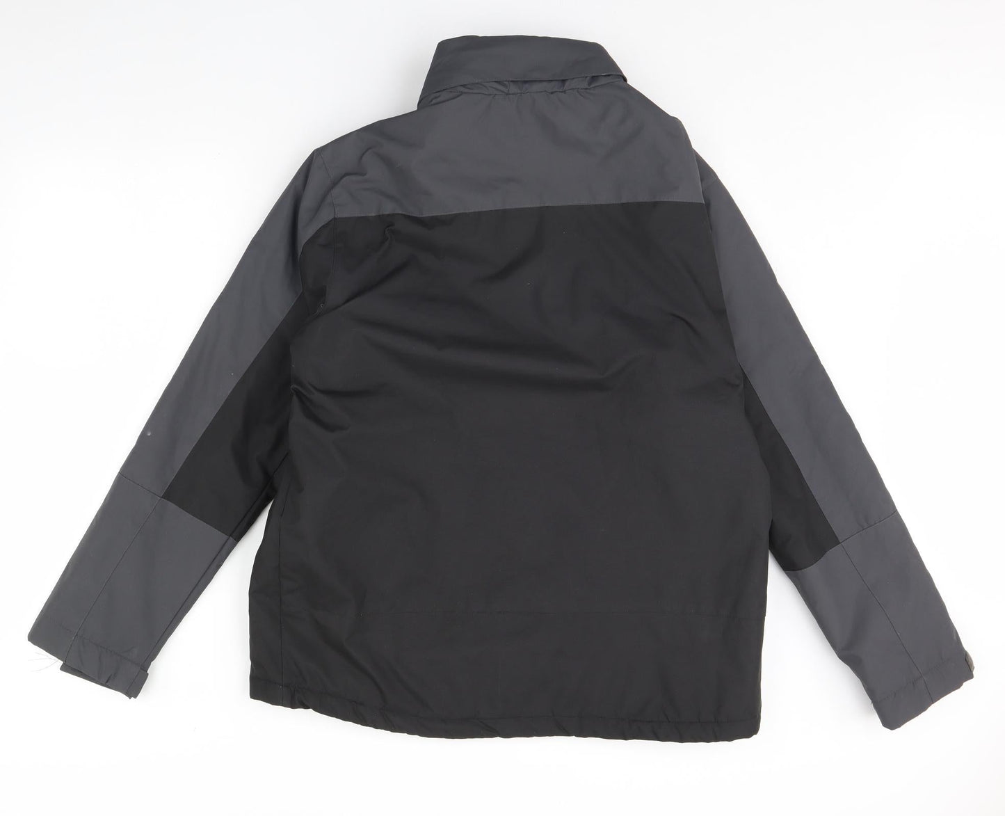 Mens UK Size M Greenwoods Black Rain Coat
