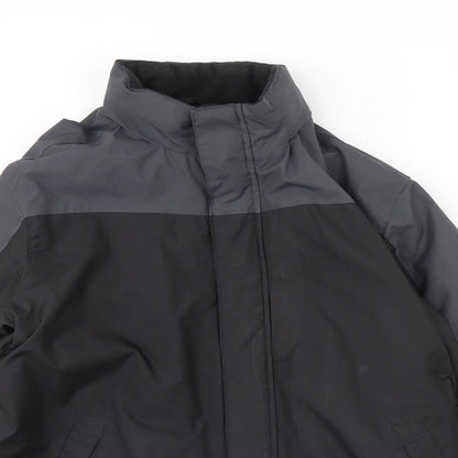Mens UK Size M Greenwoods Black Rain Coat