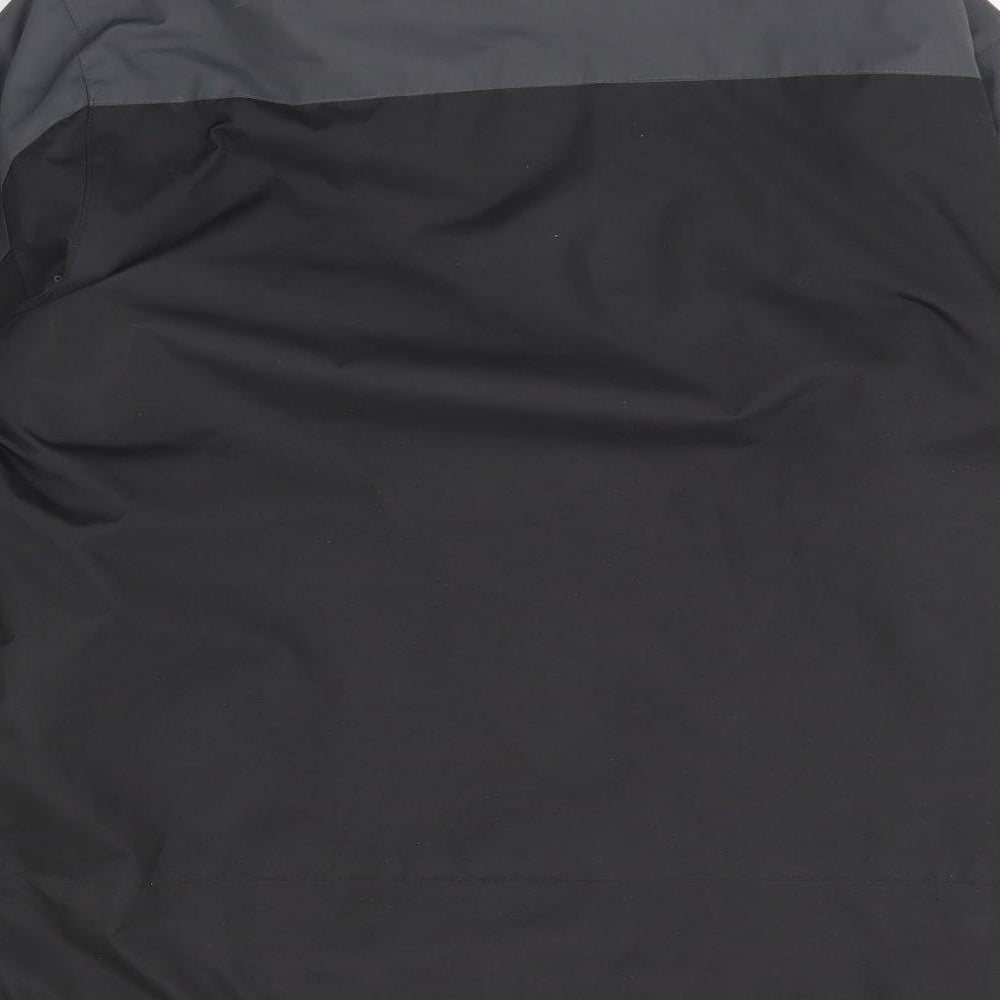 Mens UK Size M Greenwoods Black Rain Coat