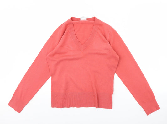 Womens UK Size 14 NEXT Pink Pullover Jumper