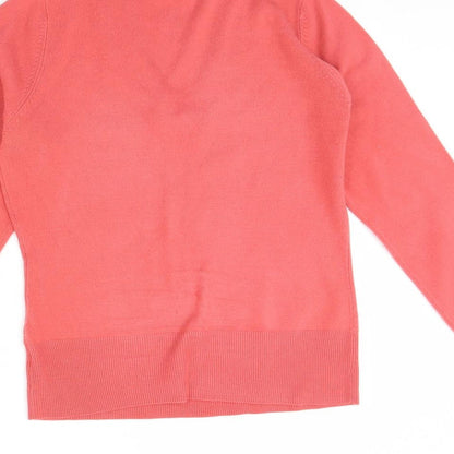 Womens UK Size 14 NEXT Pink Pullover Jumper