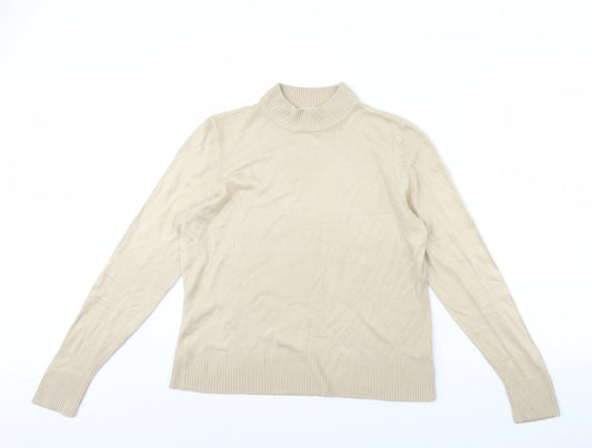 Womens UK Size 14 Berketex Beige Pullover Jumper