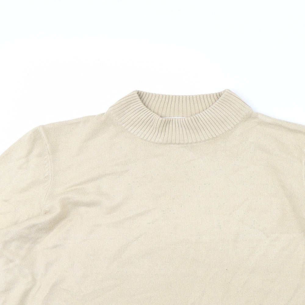 Womens UK Size 14 Berketex Beige Pullover Jumper