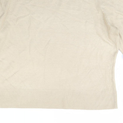 Womens UK Size 14 Berketex Beige Pullover Jumper
